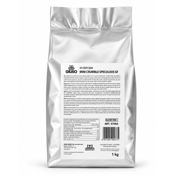 MINI CRUMBLE SPECULOOS GLUTEN FREE DA KG 2 (011DF120)
