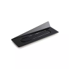 PIATTINI NERI RETTANGOLARI CON MANICO 140X40MM PZ 100