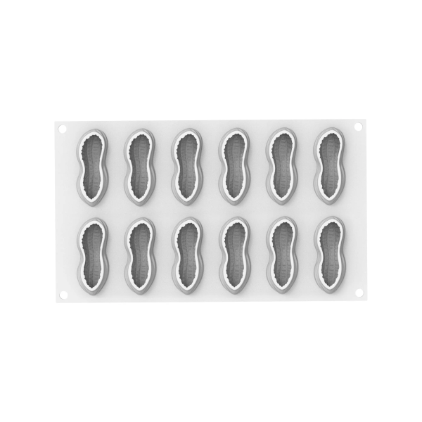 STAMPO FRUTTA REALISTICA  ARACHIDE 30  72X29X27 - 12 CAVITA'
