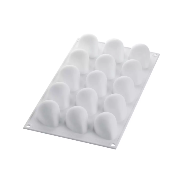 STAMPO FRUTTA REALISTICA  FRAGOLA 30  48X37X33 MM - 15 CAVITA'