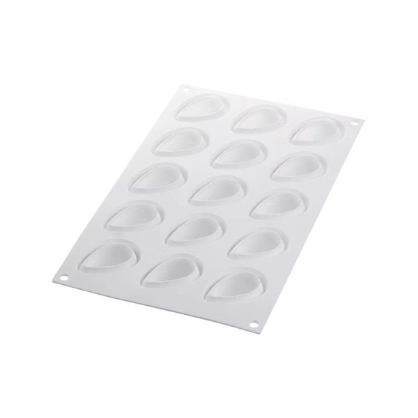 STAMPO FRUTTA REALISTICA  FRAGOLA 30  48X37X33 MM - 15 CAVITA'