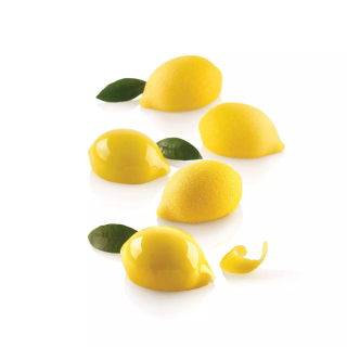 STAMPO FRUTTA REALISTICA  LIMONE 30 55X38X27 MM - 15 CAVITA'