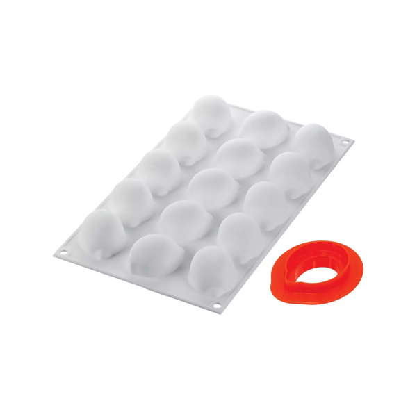 STAMPO FRUTTA REALISTICA  LIMONE 30 55X38X27 MM - 15 CAVITA'