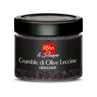 (CT DA 6CF) CRUMBLE DI OLIVE LECCINO CROCCANTI DA 100GR