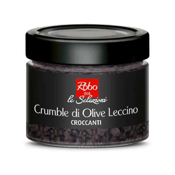 (CT DA 6CF) CRUMBLE DI OLIVE LECCINO CROCCANTI DA 100GR