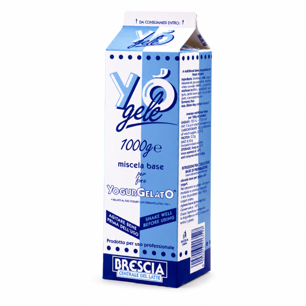 Yògelé Ricetta Gelato Yogurt Soft 1 kg