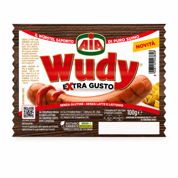 Wudy Extra Gusto Puro Suino Würstel