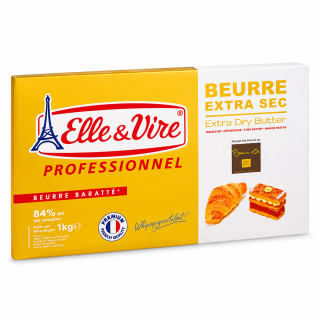 Burro Extra Secco 84% in Placche