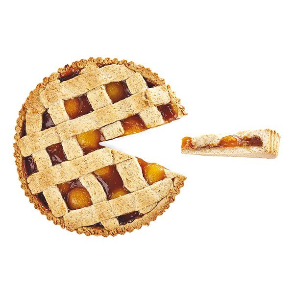 Crostata Integrale Multicereali Albicocca 1 kg