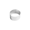Anello Mousse Paderno Inox 8 cm h 4,5 cm