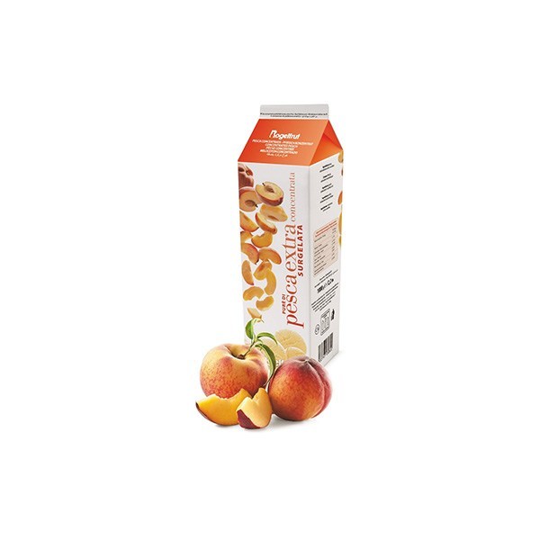 Polpa di Pesca Extra Surgelata 6 x 1 kg