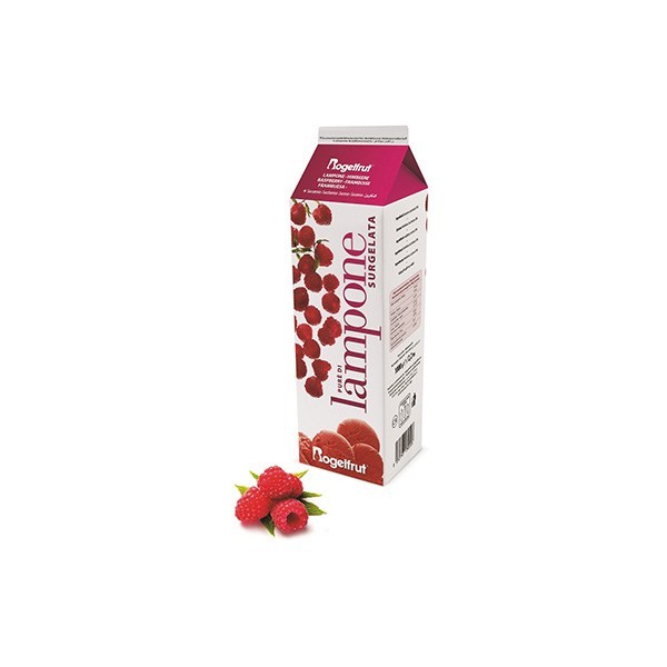 Polpa di Lamponi Surgelata 6 x 1 kg