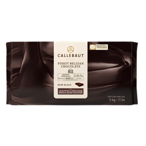 Cioccolato Fondente 811 in Pani da 5 kg
