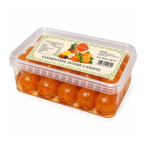 Clementine Piccole Intere Candite 1 kg