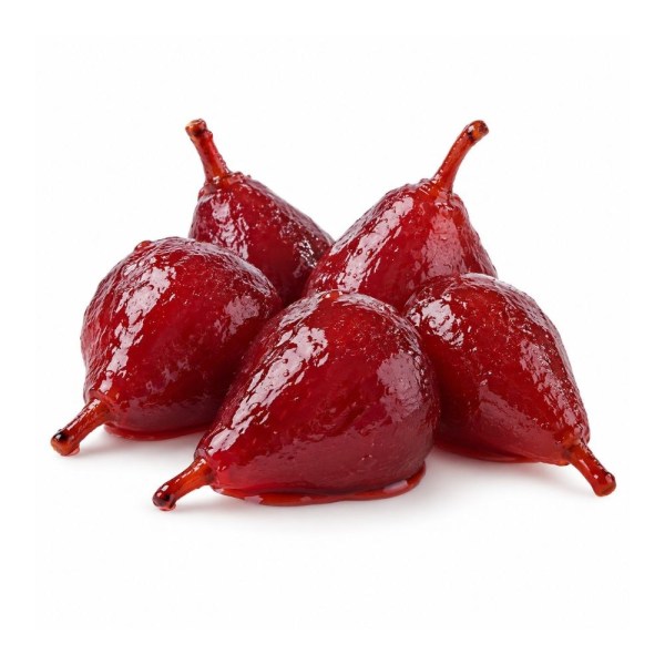 Pere Rosse Piccole Intere Candite 1 kg