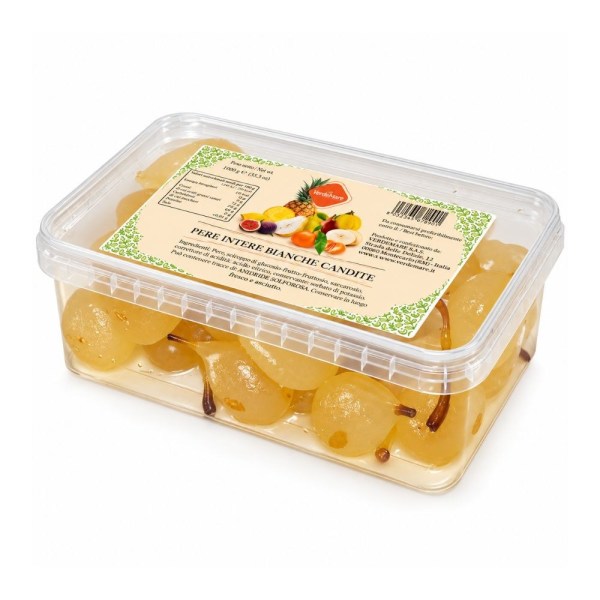 Pere Bianche Piccole Candite 1 kg
