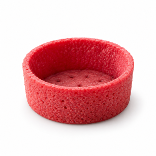 Tartelletta Rossa Vegana Filigrano Ø38 mm 200 pz