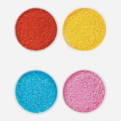 *ASSORTIMENTO CRISTALLI IN ZUCCHERO DA 4 CF (R/RS/G/C) DA 500 GR