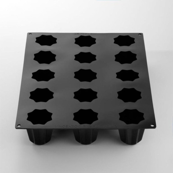 Stampo Pandoro 120 Pavoflex 65x65 mm 15 Cavità
