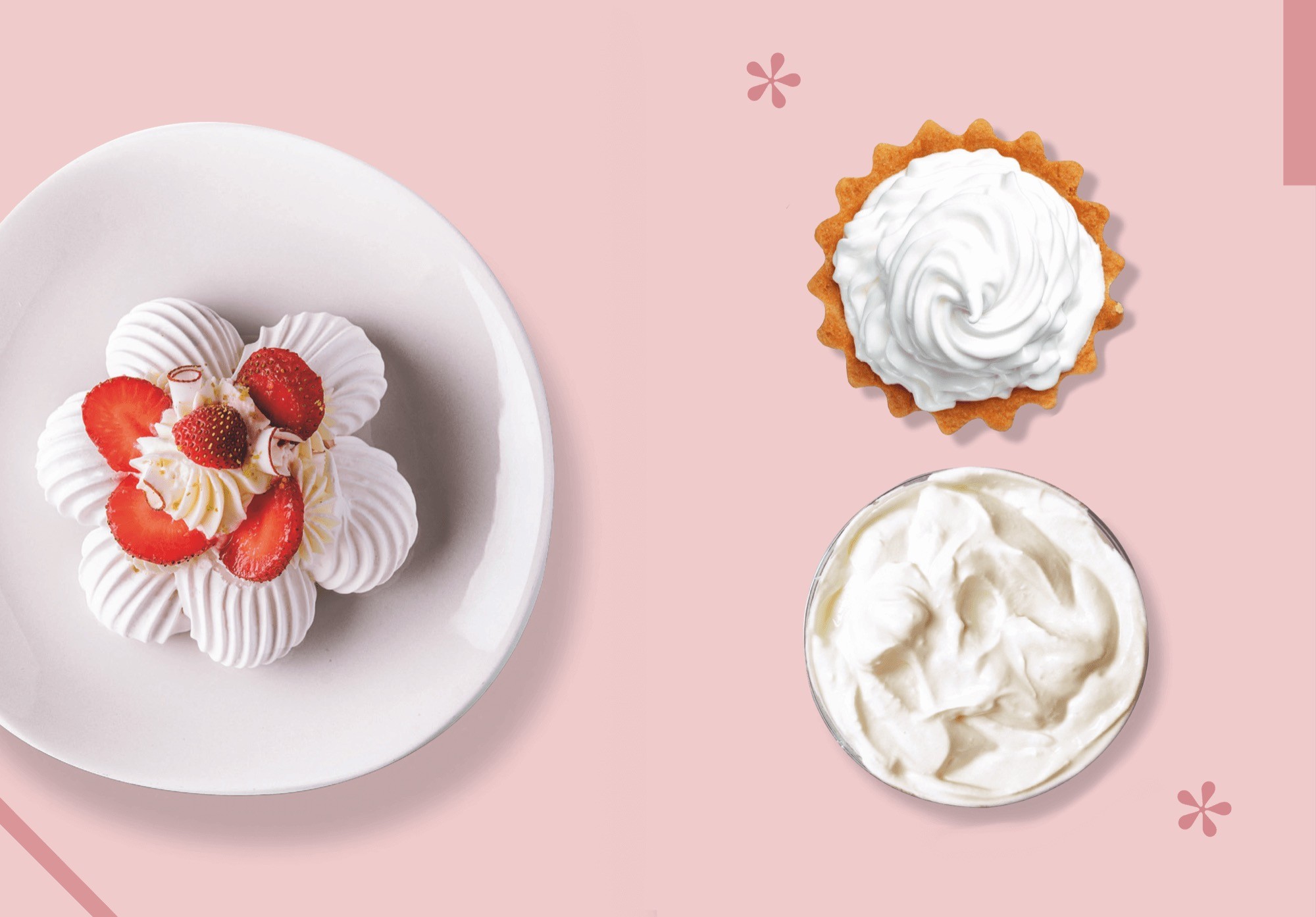 Panna e Creme per pasticceria | DOLCINGREDIENTS