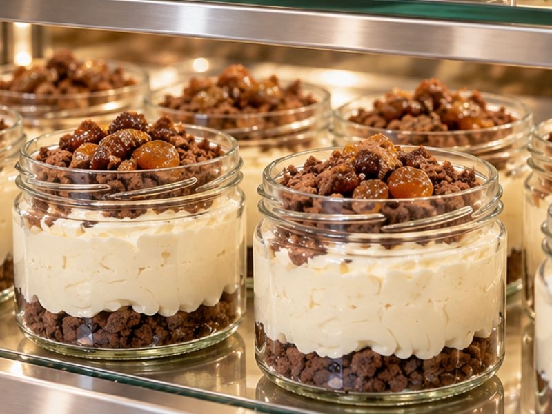 Mousse al Whisky e Marroni: dessert al bicchiere intenso e raffinato